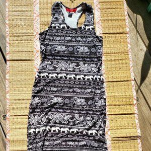 Elephant tank dress